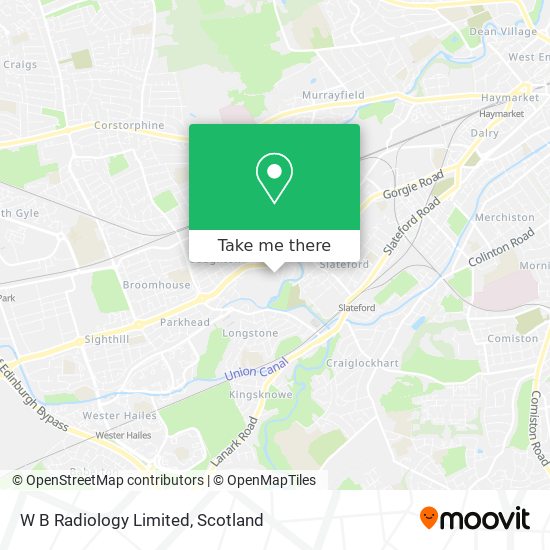 W B Radiology Limited map