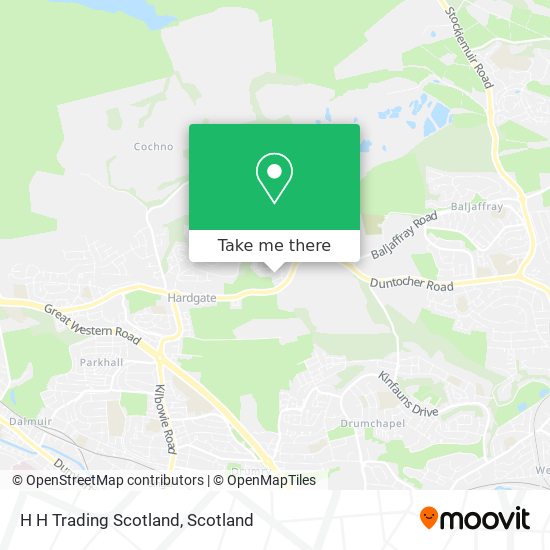 H H Trading Scotland map