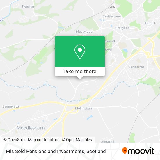 Mis Sold Pensions and Investments map