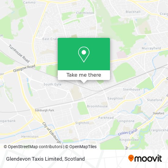 Glendevon Taxis Limited map