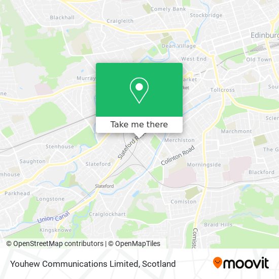 Youhew Communications Limited map
