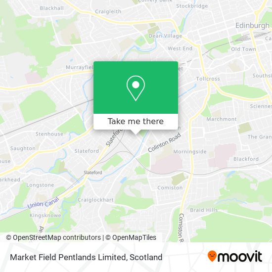 Market Field Pentlands Limited map