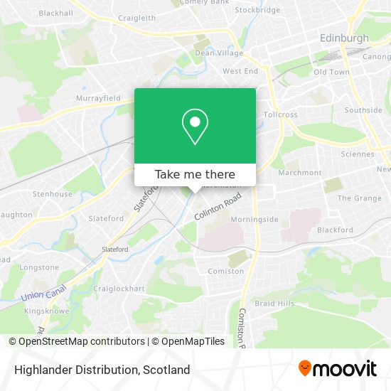 Highlander Distribution map