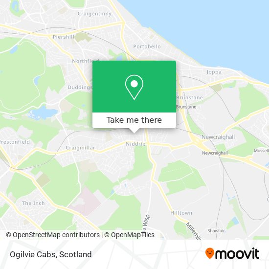Ogilvie Cabs map