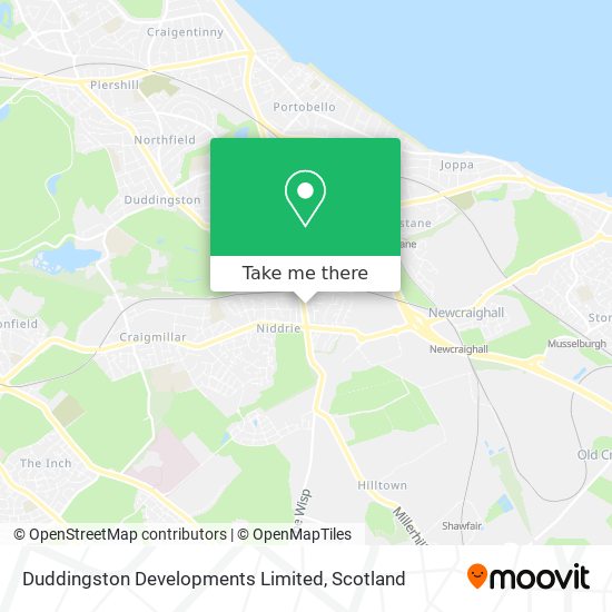 Duddingston Developments Limited map