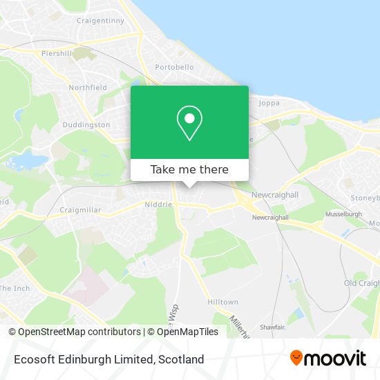 Ecosoft Edinburgh Limited map