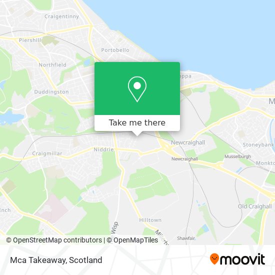 Mca Takeaway map