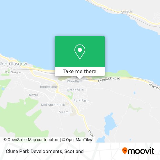 Clune Park Developments map