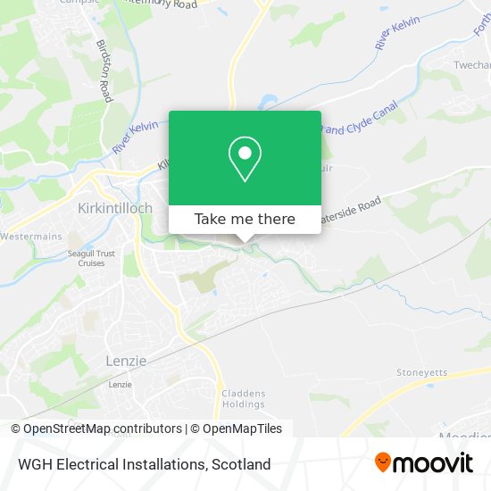 WGH Electrical Installations map