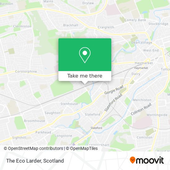The Eco Larder map