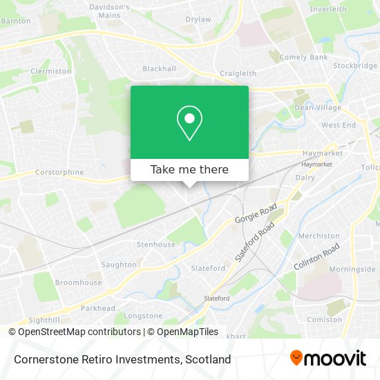 Cornerstone Retiro Investments map