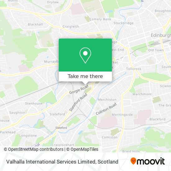 Valhalla International Services Limited map