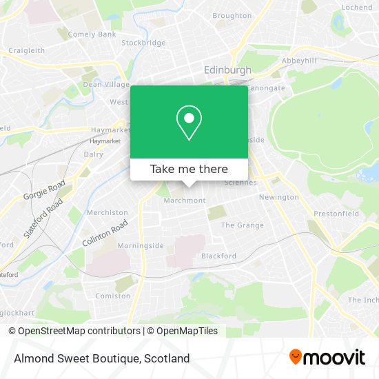 Almond Sweet Boutique map