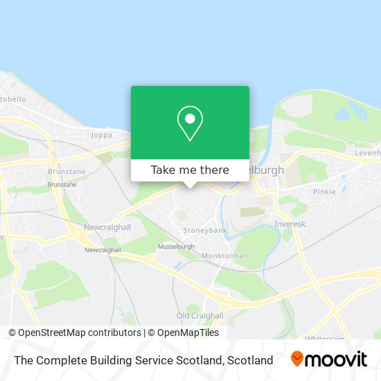 The Complete Building Service Scotland map