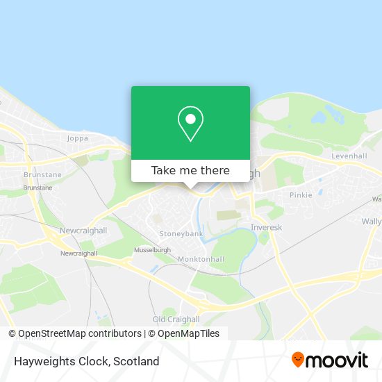 Hayweights Clock map
