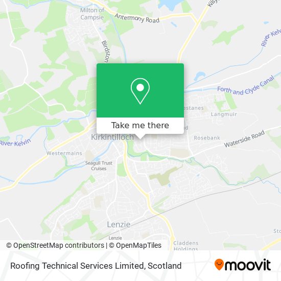 Roofing Technical Services Limited map