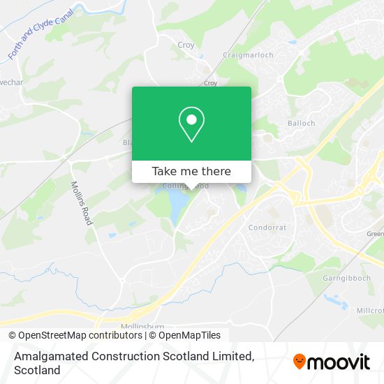 Amalgamated Construction Scotland Limited map