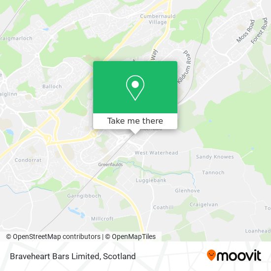 Braveheart Bars Limited map