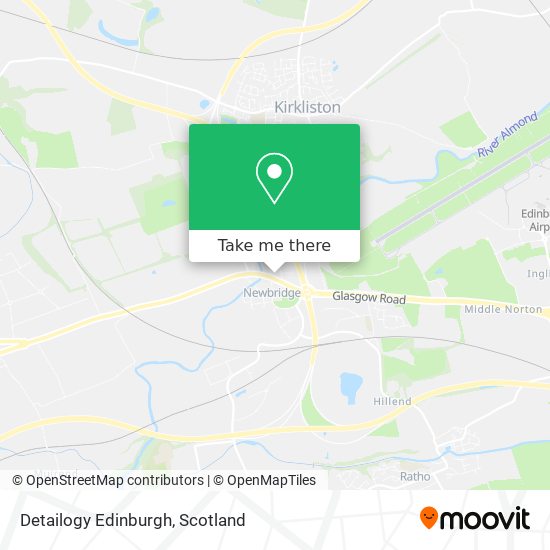 Detailogy Edinburgh map