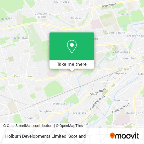 Holburn Developments Limited map