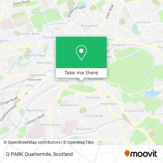 Q-PARK Quartermile map