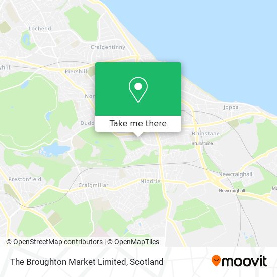 The Broughton Market Limited map