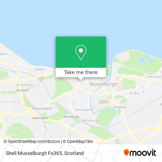 Shell Musselburgh Fs365 map