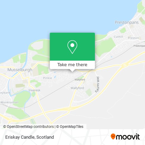 Eriskay Candle map