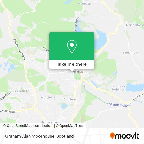 Graham Alan Moorhouse map
