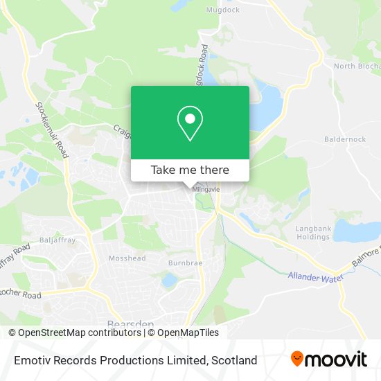 Emotiv Records Productions Limited map