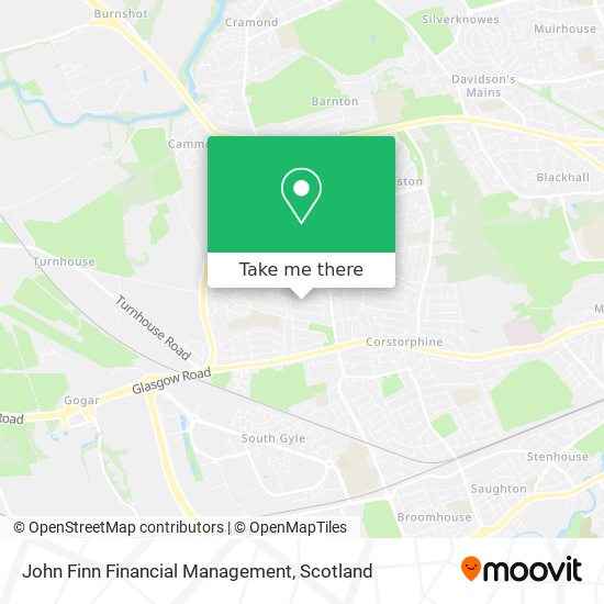 John Finn Financial Management map