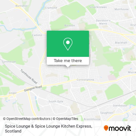 Spice Lounge & Spice Lounge Kitchen Express map