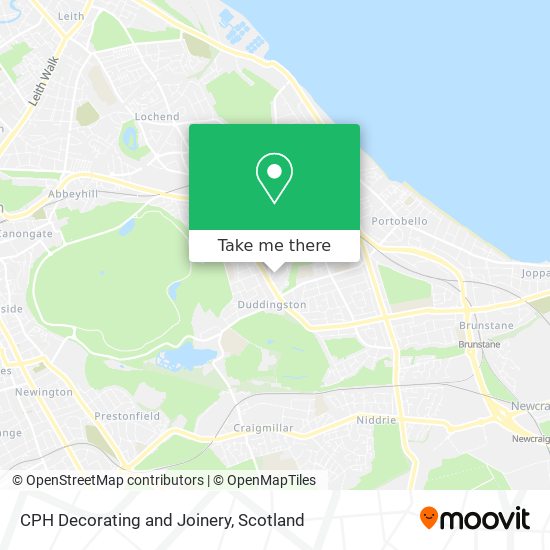 CPH Decorating and Joinery map