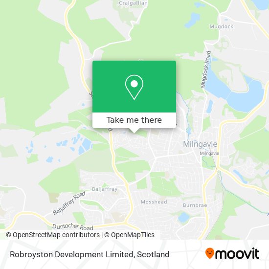 Robroyston Development Limited map