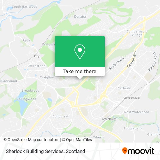 Sherlock Building Services map