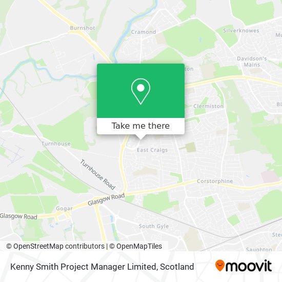Kenny Smith Project Manager Limited map