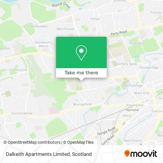 Dalkeith Apartments Limited map