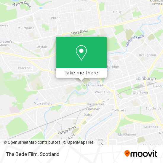 The Bede Film map