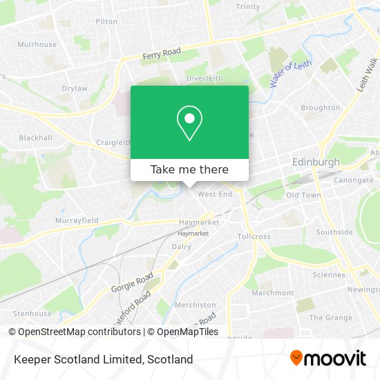 Keeper Scotland Limited map