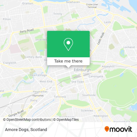 Amore Dogs map