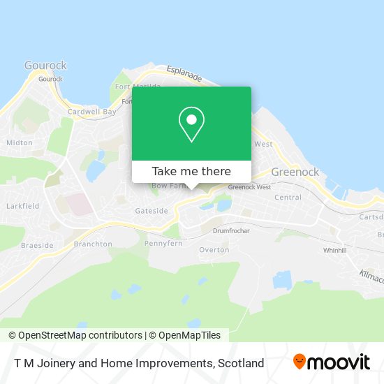 T M Joinery and Home Improvements map