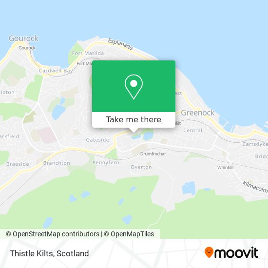 Thistle Kilts map