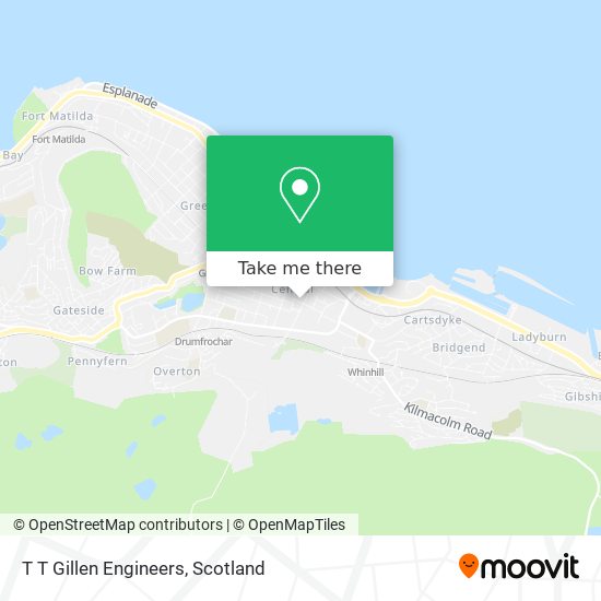 T T Gillen Engineers map