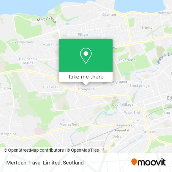 Mertoun Travel Limited map
