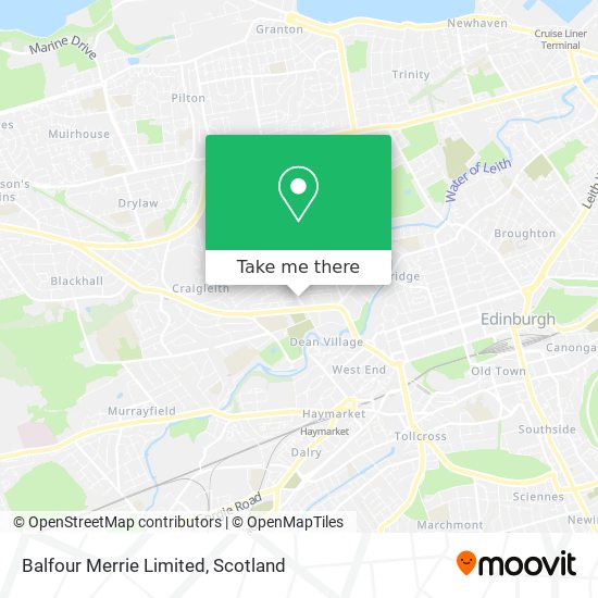 Balfour Merrie Limited map