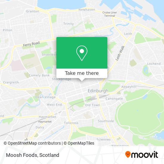Moosh Foods map