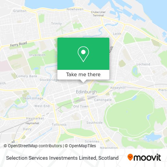 Selection Services Investments Limited map