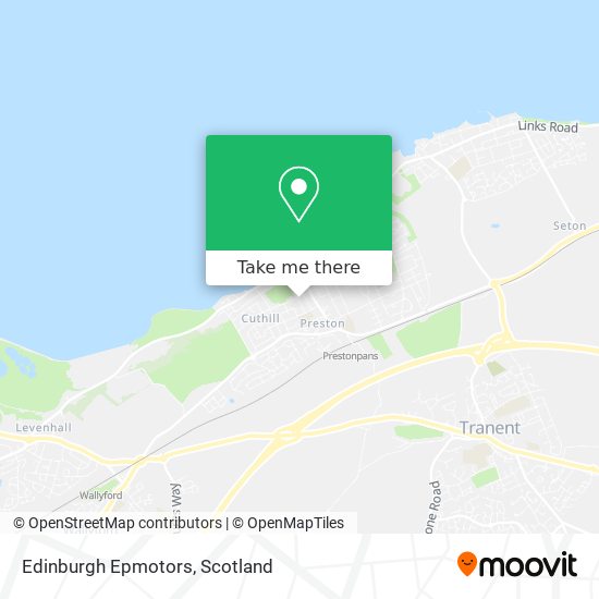 Edinburgh Epmotors map