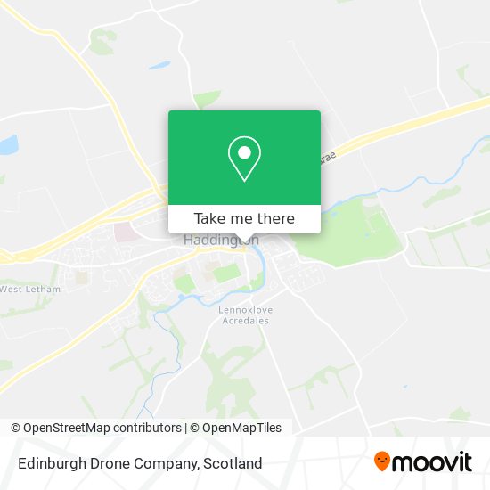 Edinburgh Drone Company map