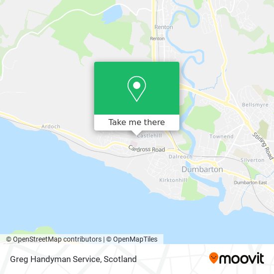 Greg Handyman Service map